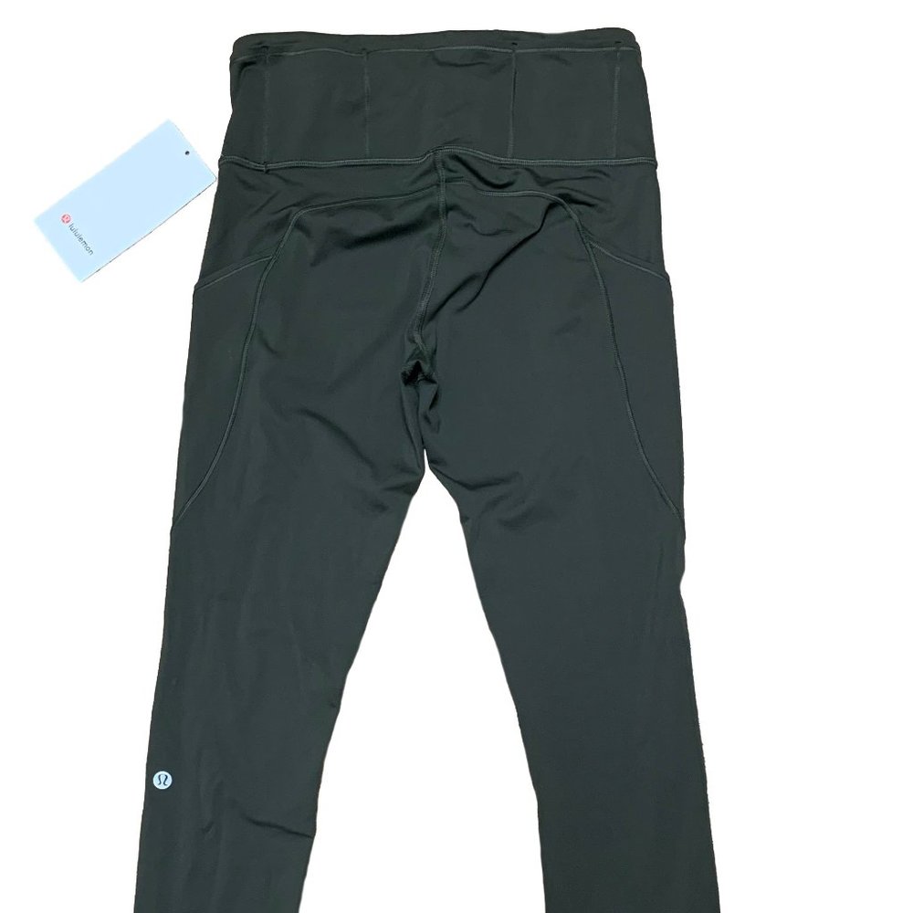 Fast and Free High Rise Tight 25" Dark Olive